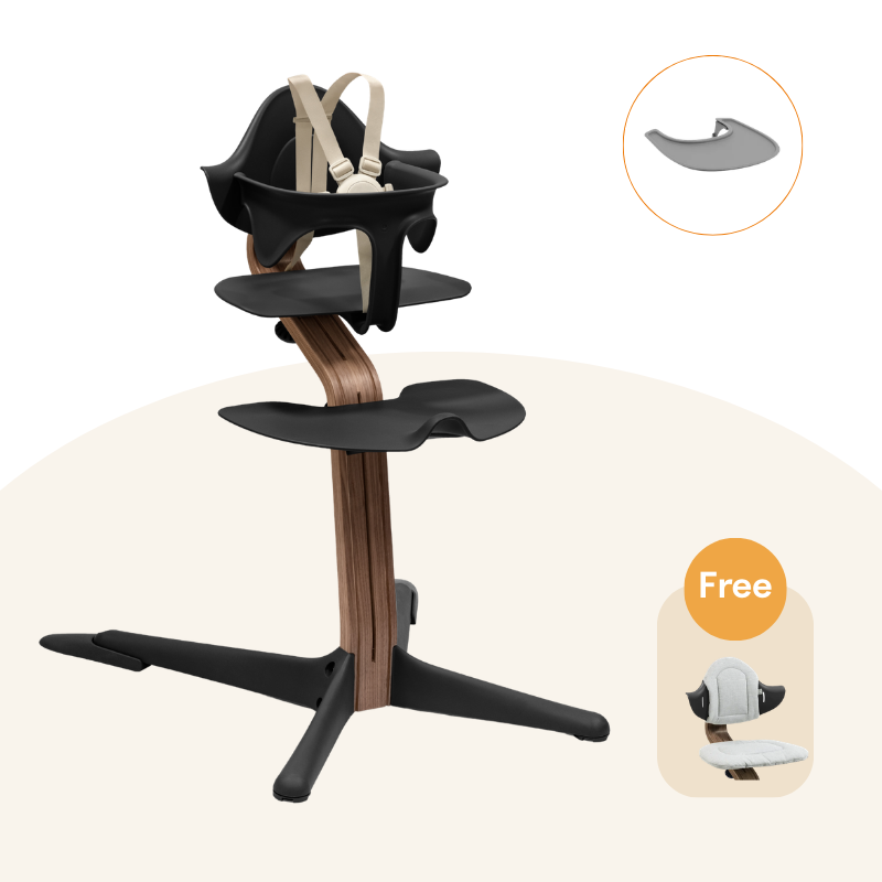 Stokke - Nomi®4件套 6-36個月 (胡桃木系列)