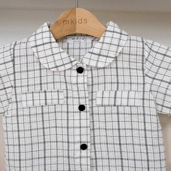 正韓夏mkids 兩色正式度假polo領上衣