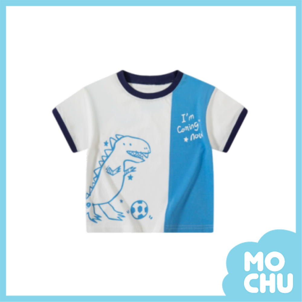 暴龍踢足球短袖上衣(二色)