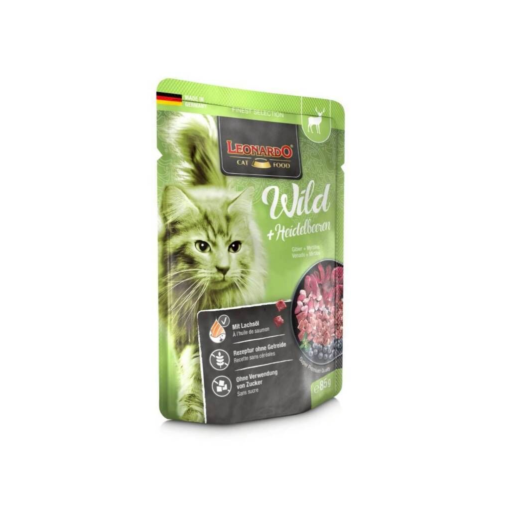 LEONARDO 里奧納多｜德國貓咪主食罐  貓主食餐包