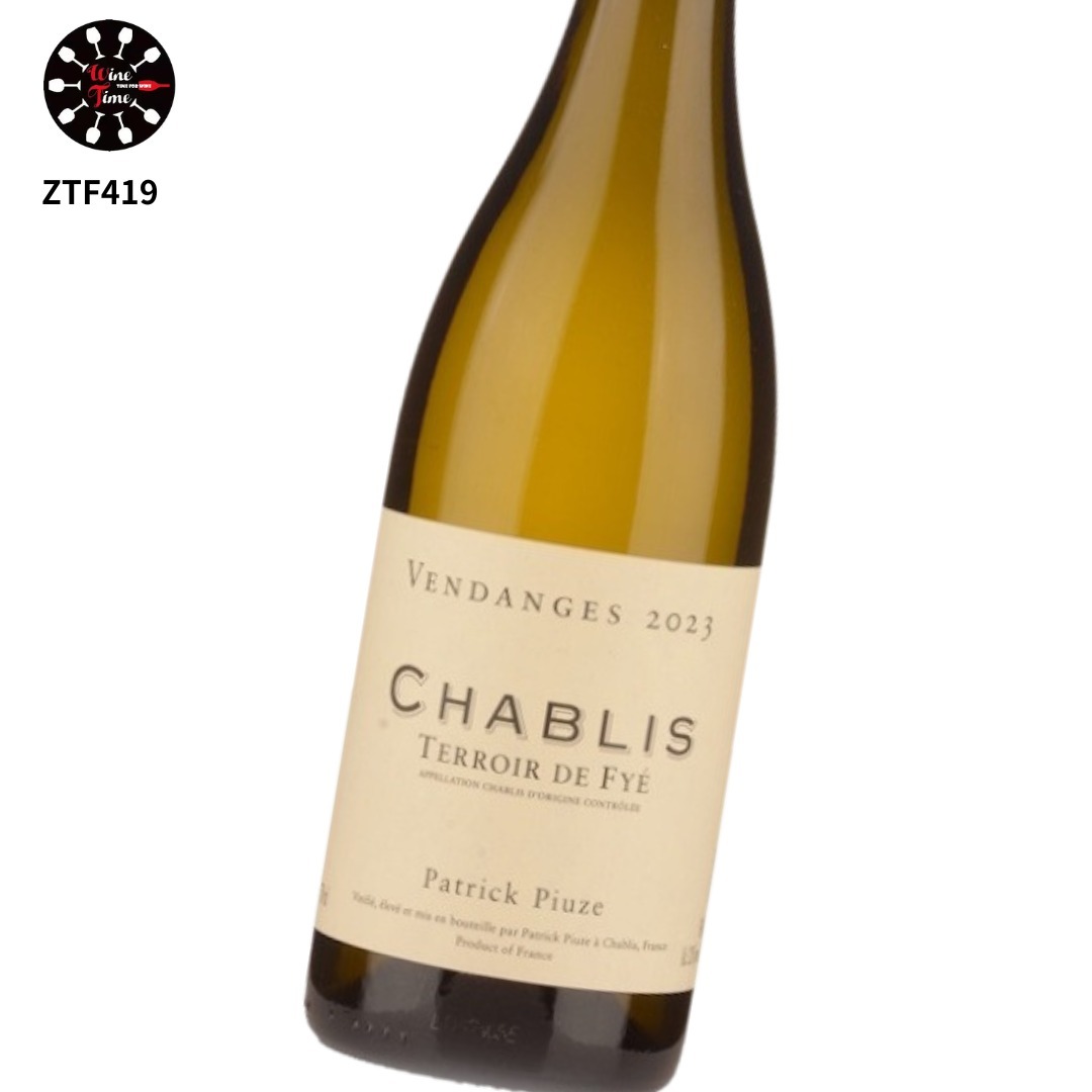 Patrick Piuze Chablis Terroirs de Fleys 2023 派翠克普茲酒莊風土弗萊斯白酒