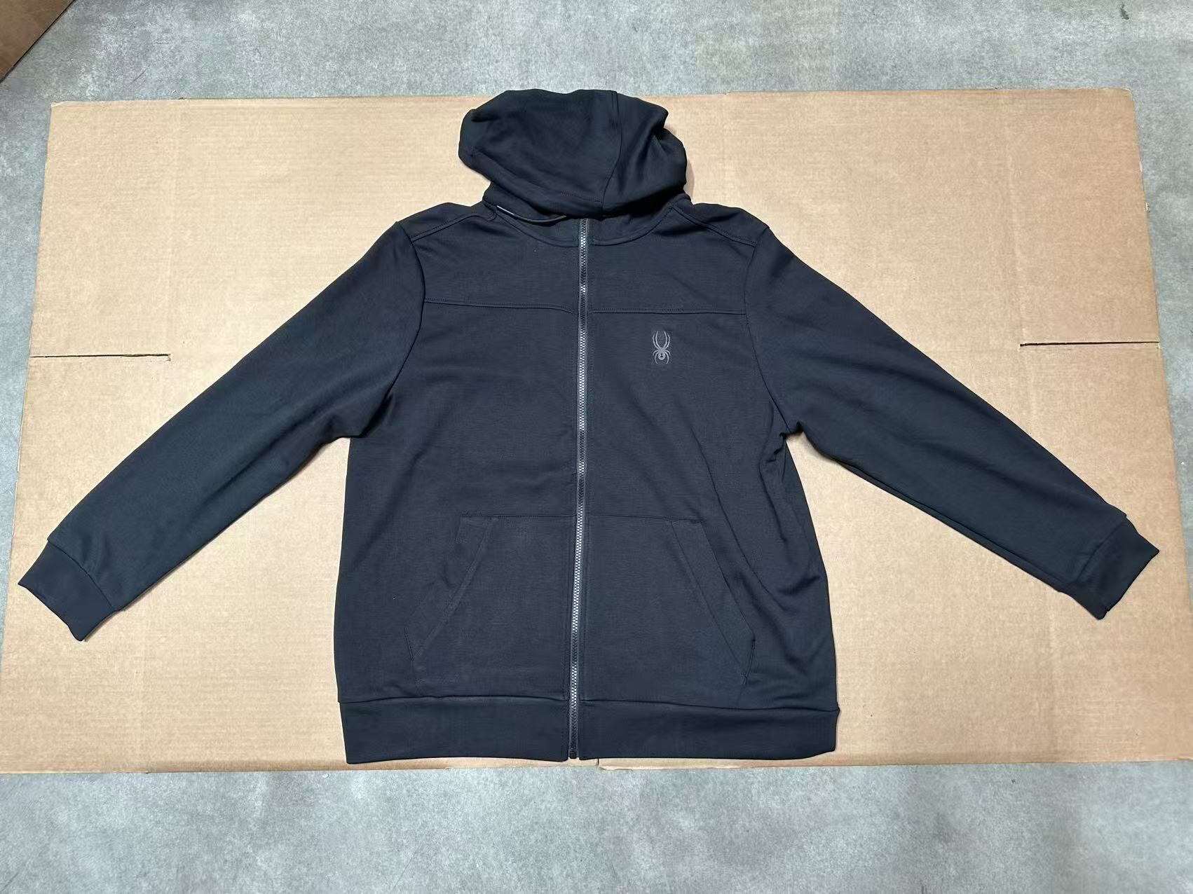 【預購】H040964 Spyder 男裝拉鍊連帽外套