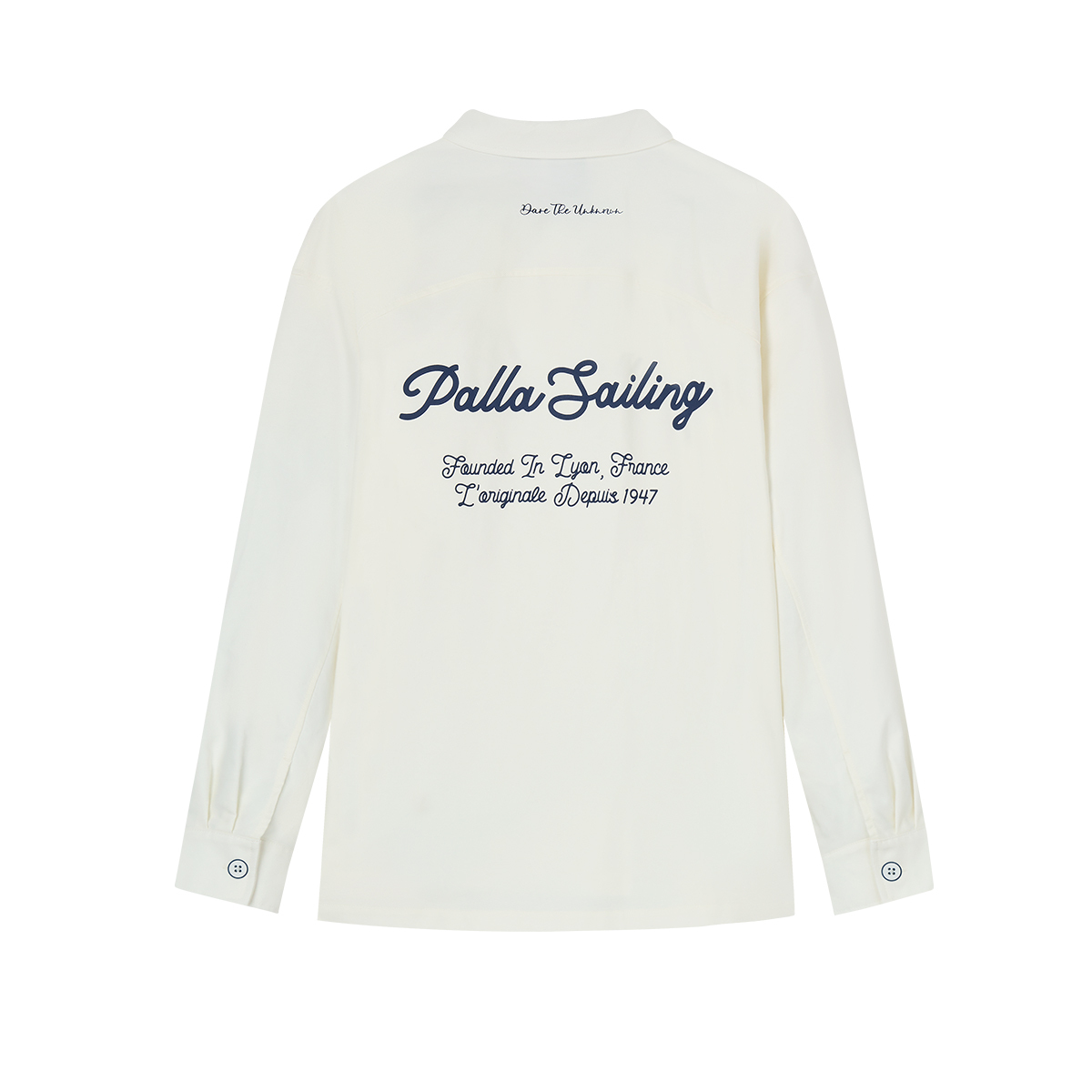 男裝 PALLADIUM LOGO 寬鬆全棉長袖裇衫