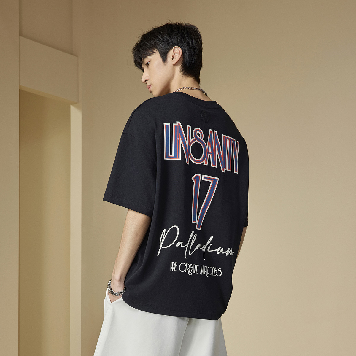 男裝 PALLADIUM X JEREMY LIN LINSANITY 全棉T裇