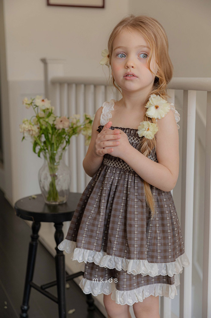 正韓夏mkids 兩色甜美花邊短褲