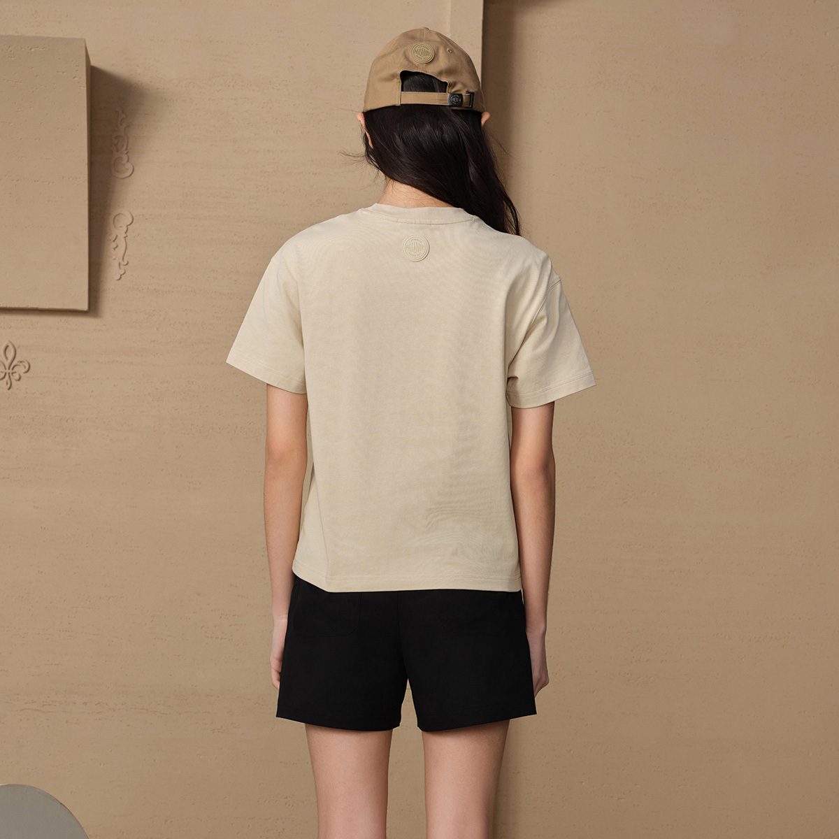 女裝 PALLADIUM LOGO 全棉T裇