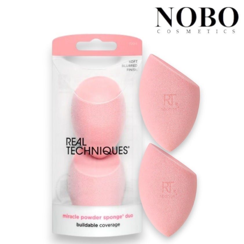 RT - 多用途散粉烘焙海綿美妝蛋套庄 [#粉色二個] (平行進口)