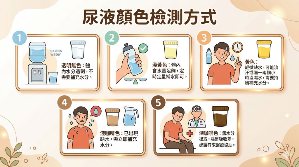 尿液顏色檢測方式