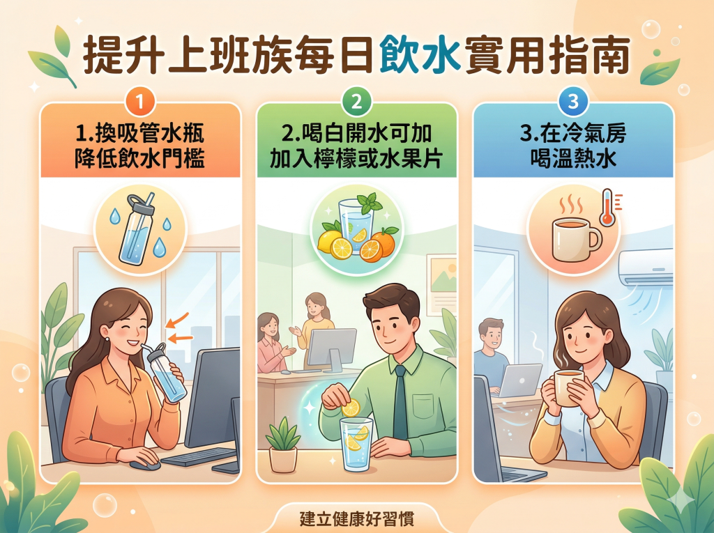 提升上班族每日飲水實用指南