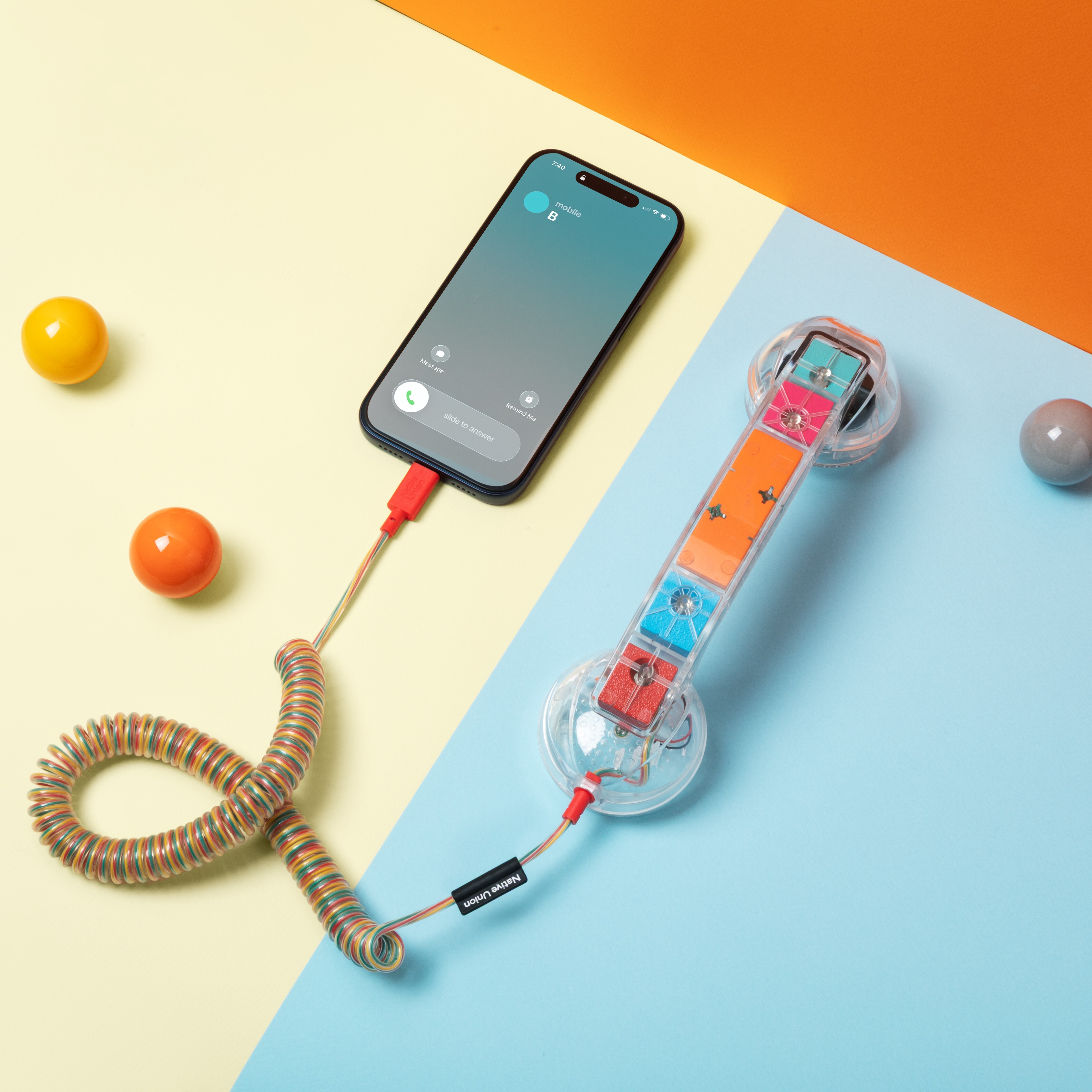 POP PHONE 復古話筒 - 泡泡糖