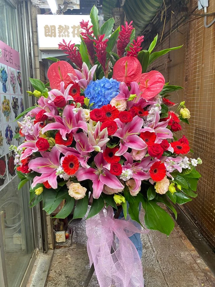 W - 恭賀花籃/中西花籃-恭賀OPE_28022