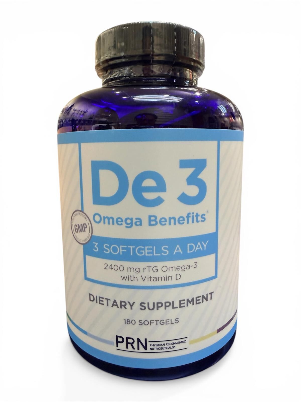 A25 De3 奧米加-3 2400mg 魚油丸(180粒)