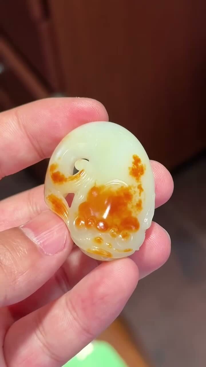 和田玉魚,天然和田玉軟玉