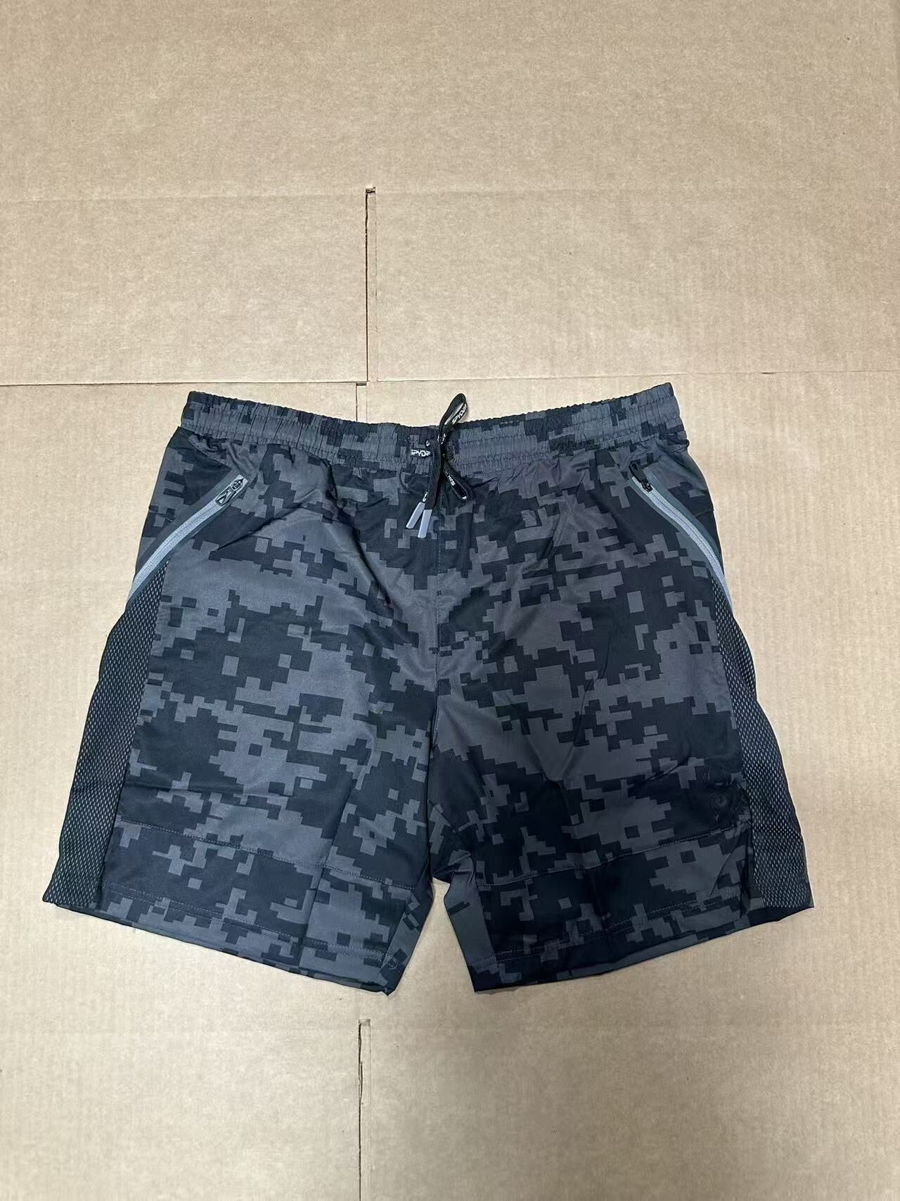 【預購】H040974 Spyder 迷彩拉鍊男裝運動短褲