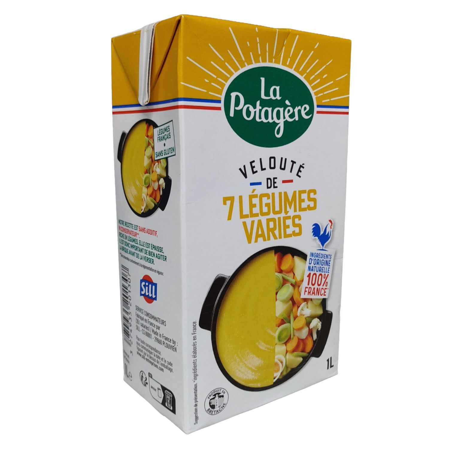 法國 La Potagère 蔬菜忌廉濃湯 France La Potagère Vegetable Creamy Soup 1公升 /盒