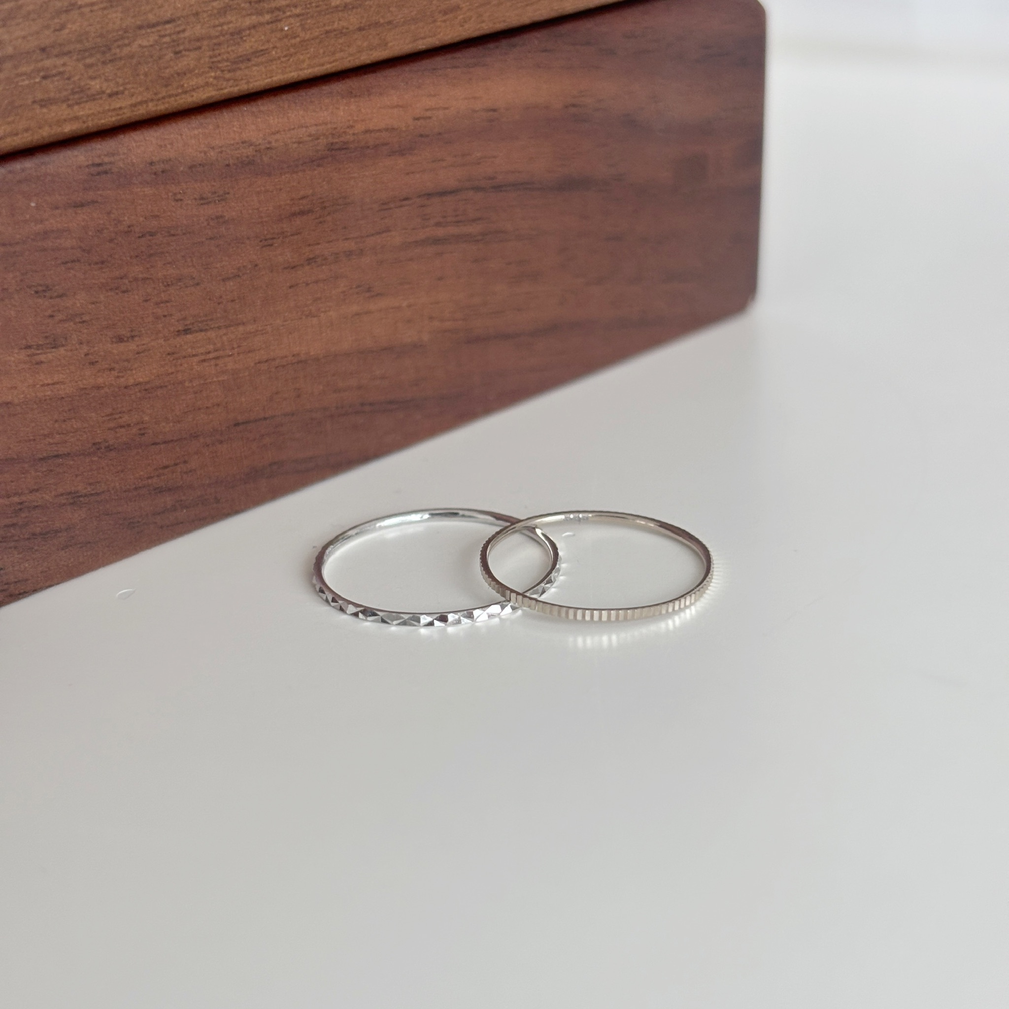 【韓國連線】14K切割線戒