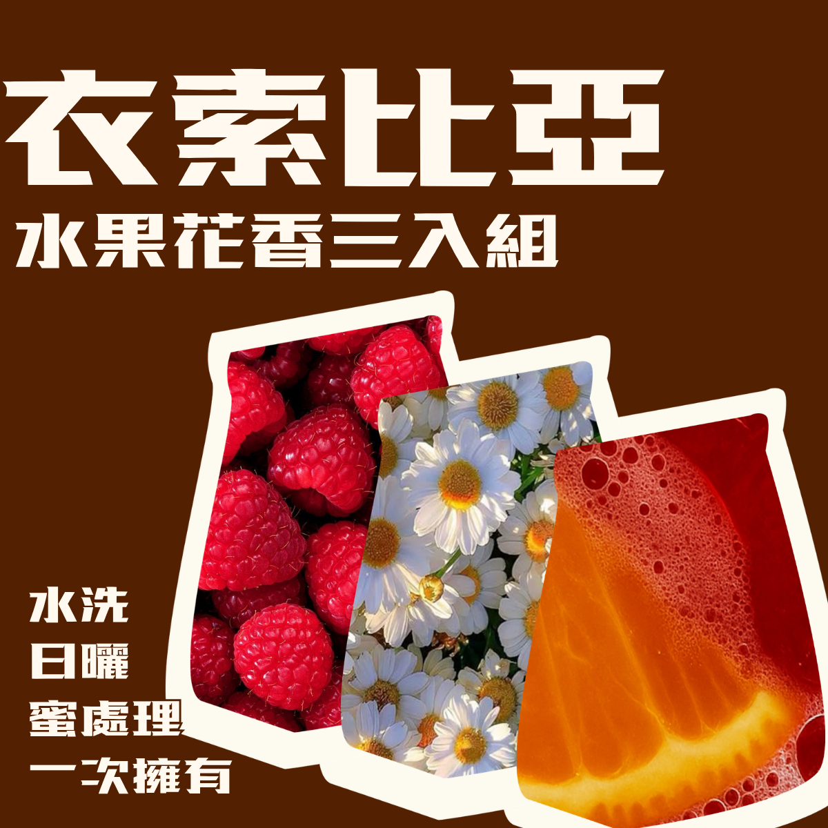 【網路限定】衣索比亞的偏愛 咖啡豆3 入優惠組 (日曬+水洗+蜜處理)