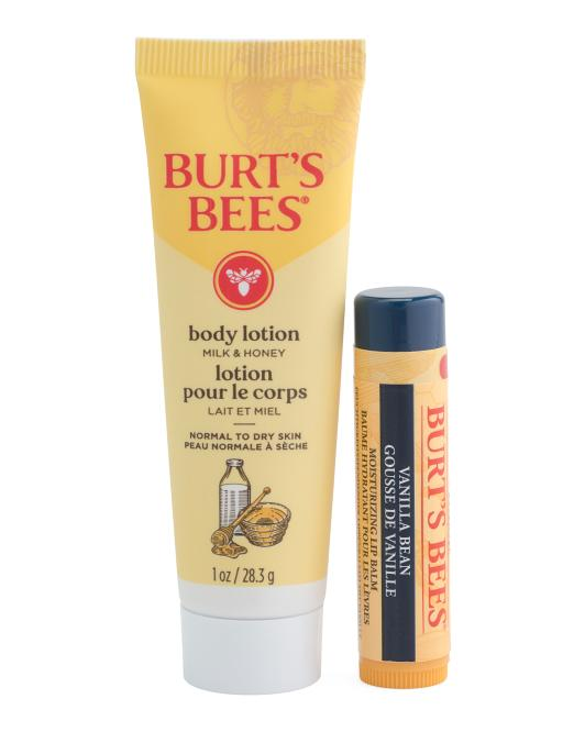 【預購】BURT'S BEES H040907 2件裝雲呢拿滋潤禮盒