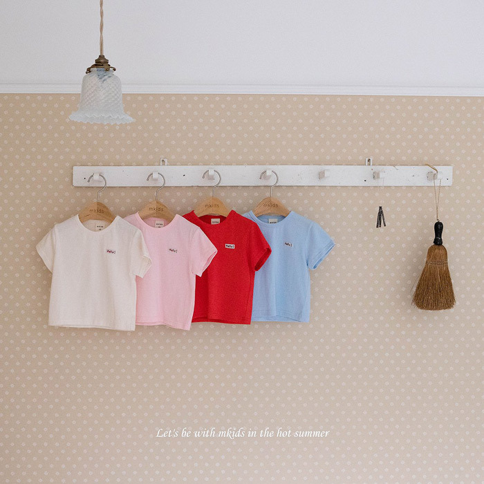 正韓夏mkids 四色hello上衣