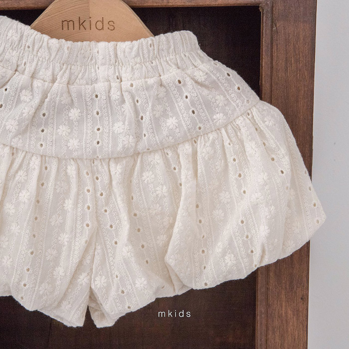 正韓夏mkids 兩色森林系麵包褲