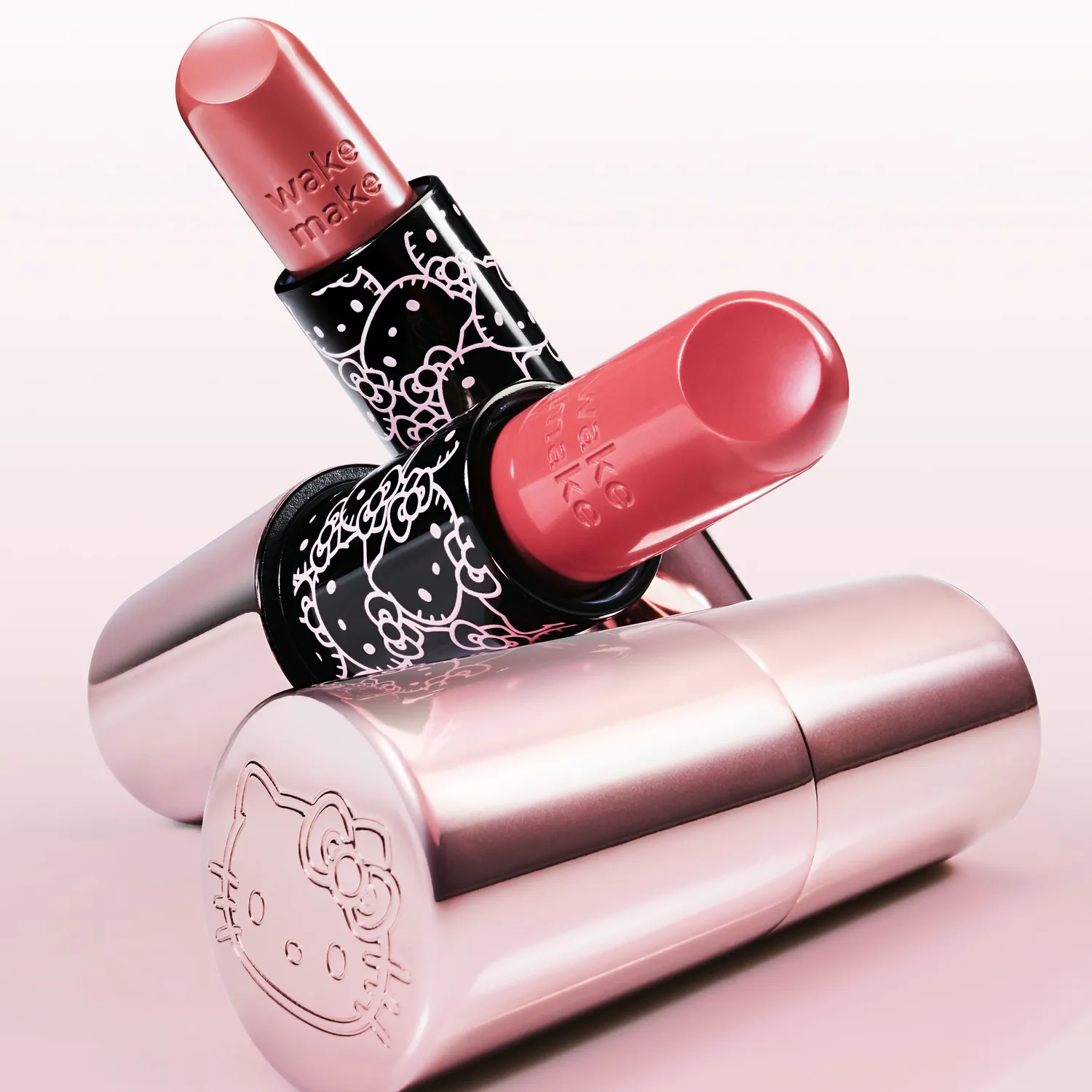 WAKEMAKE x HELLO KITTY 水光潤色護唇膏【2款色號】