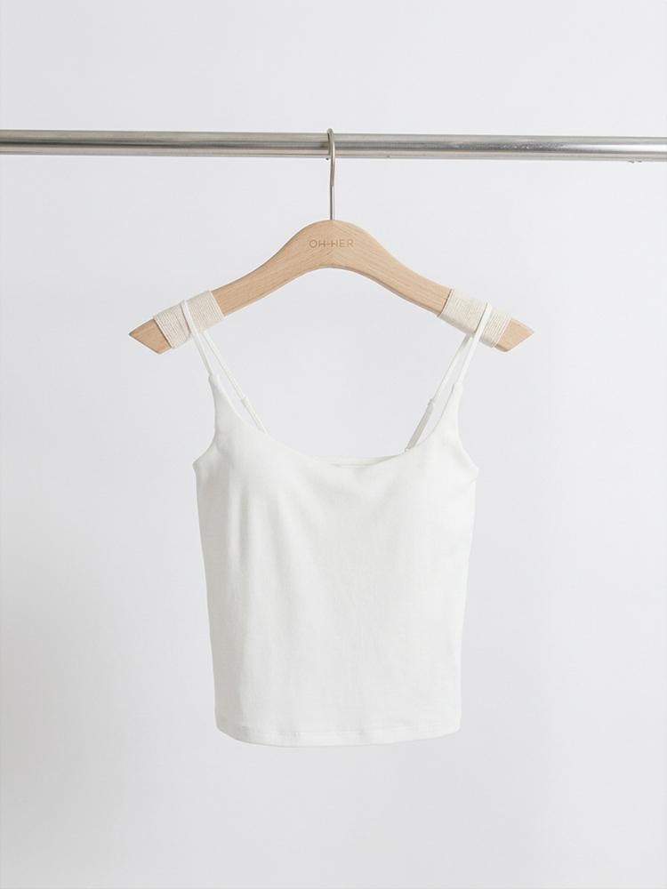 包覆感細肩帶bra top(702-703)