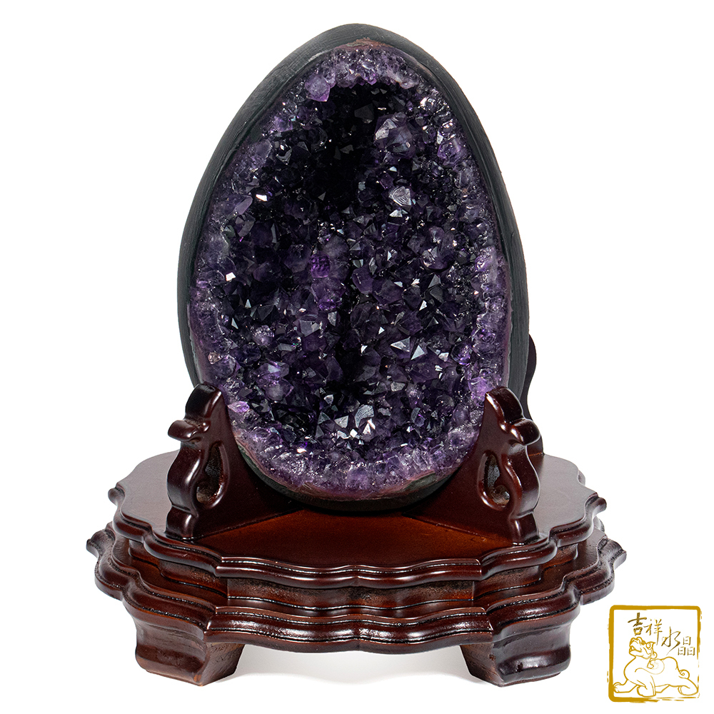 烏拉圭紫水晶恐龍蛋 3.99kg 招財進寶