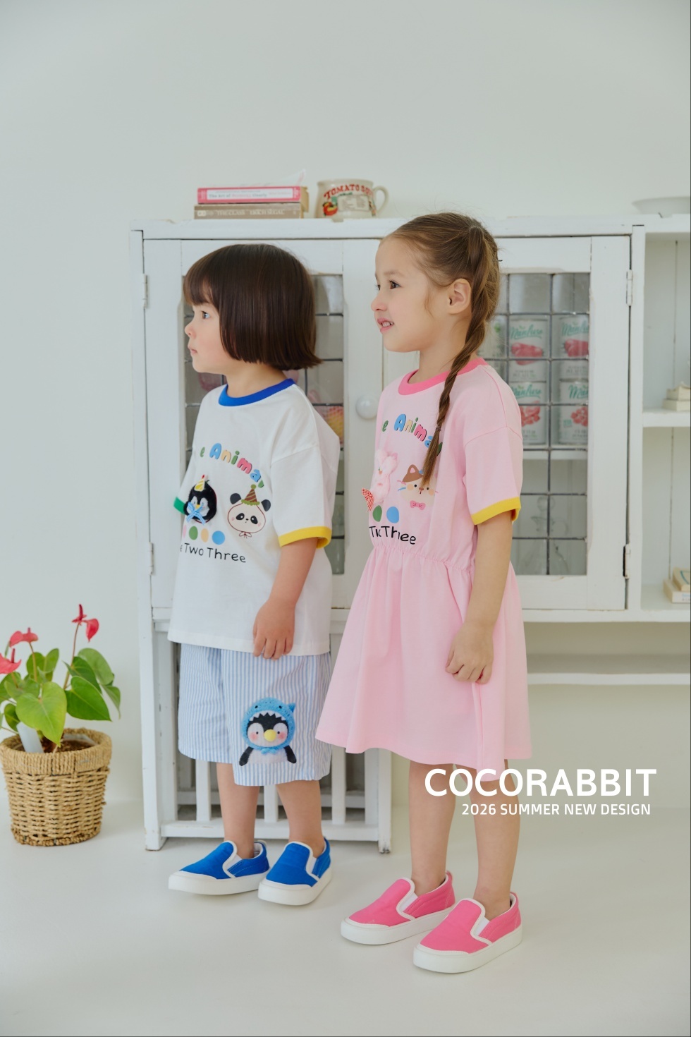韓國🇰🇷COCORABBIT 動物派對洋裝/套裝(S-2XL)