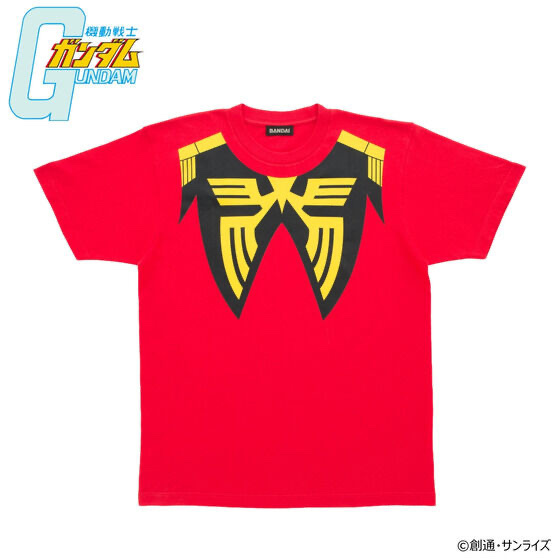 239238 Pbandai 預訂 2026/6月 機動戦士ガンダム なりきりTシャツ シャア・アズナブル 大人サイズ