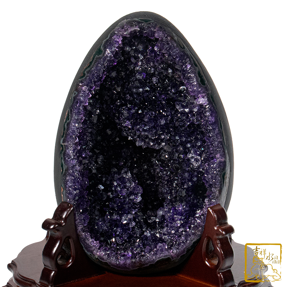 烏拉圭紫水晶恐龍蛋 3.27kg 招財進寶