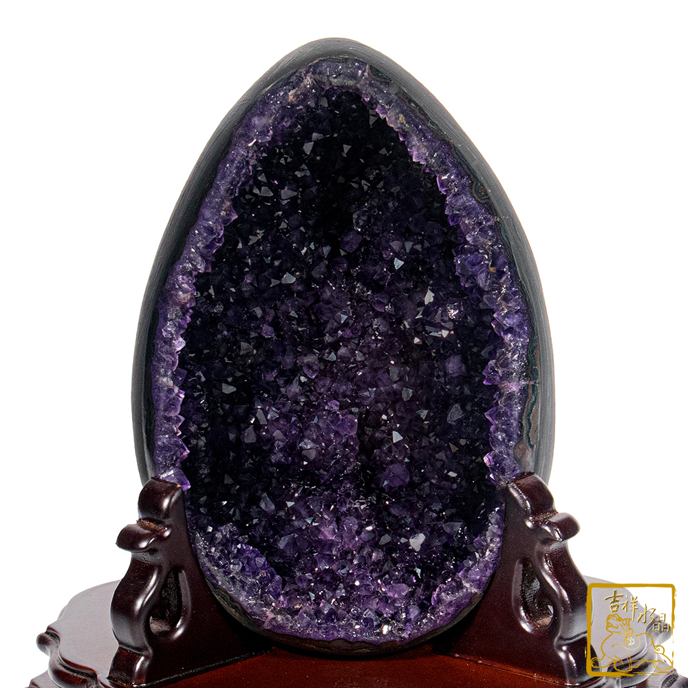 烏拉圭紫水晶恐龍蛋 3.11kg 招財進寶