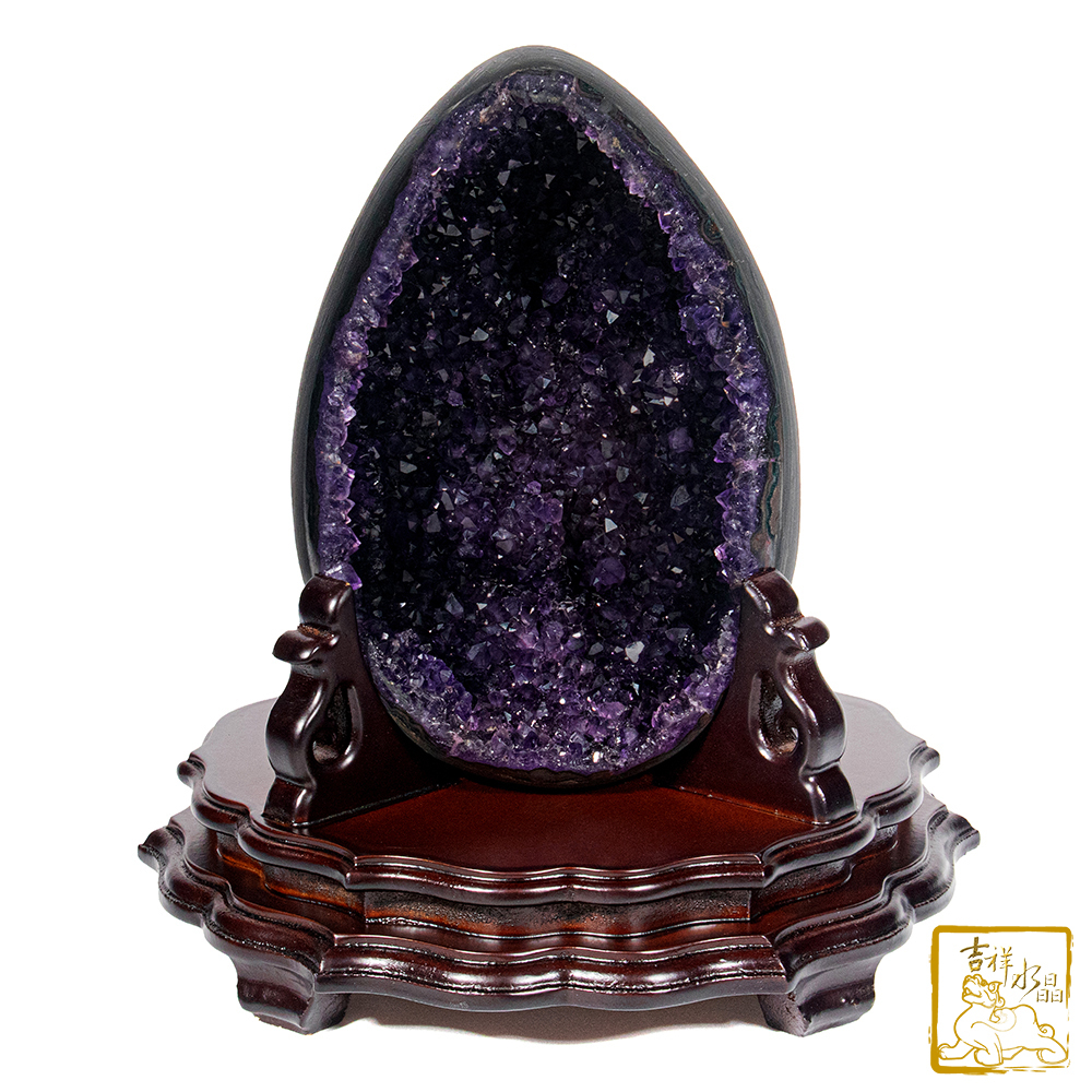 烏拉圭紫水晶恐龍蛋 3.11kg 招財進寶