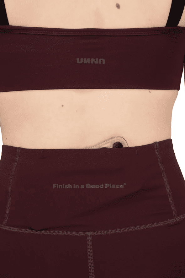 UNNA｜Women's Good Place Shorts "Merlot"