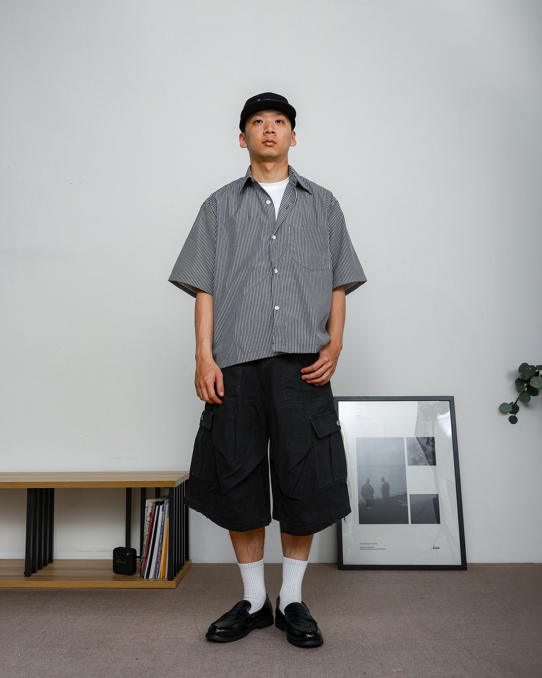 空氣感條紋襯衫 Relax Striped Shirt
