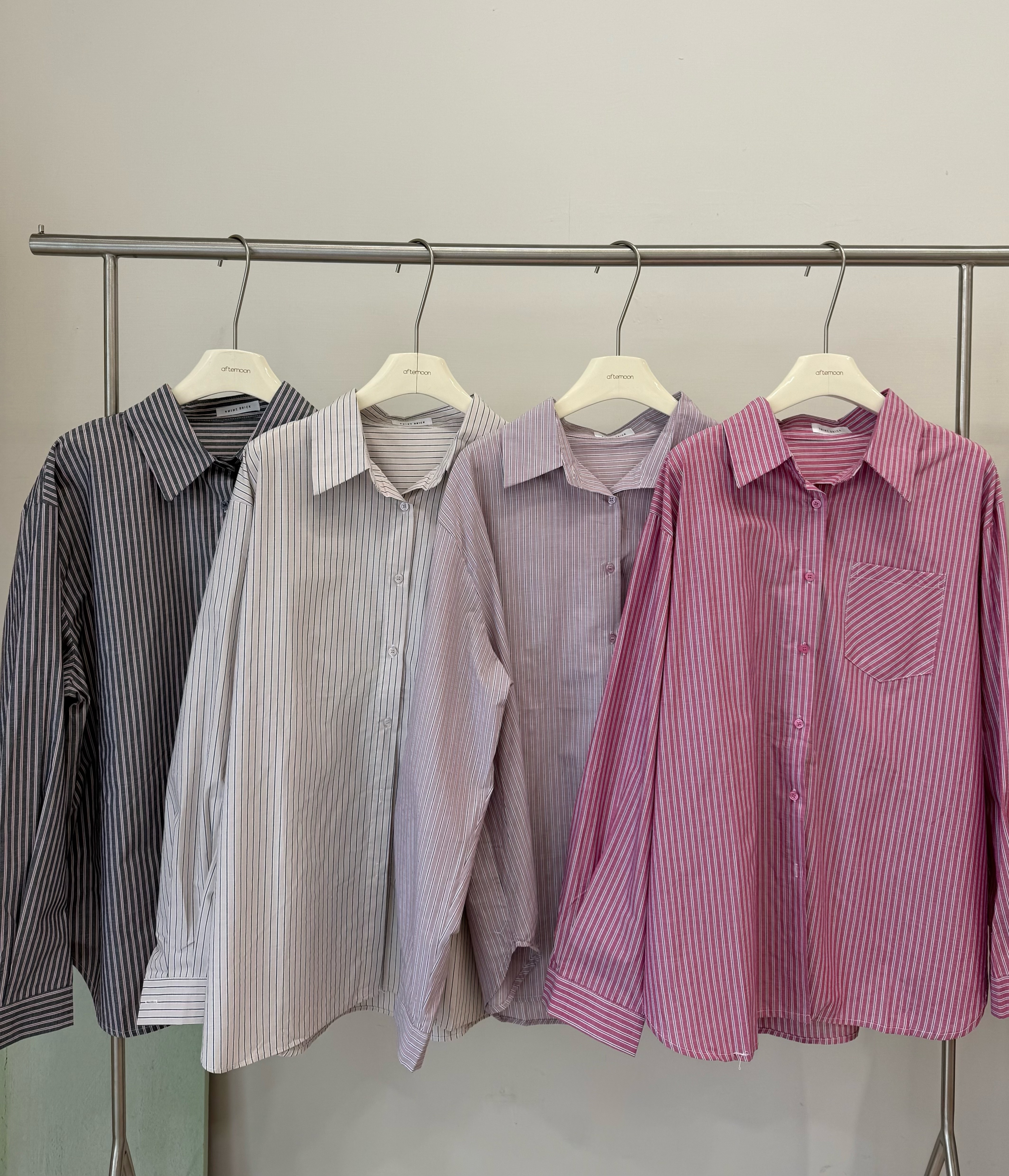 260 撞色條紋襯衫