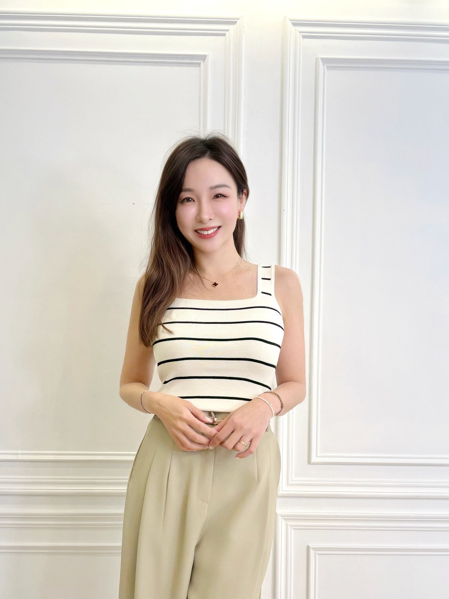 春夏必備! 雙面穿針織背心