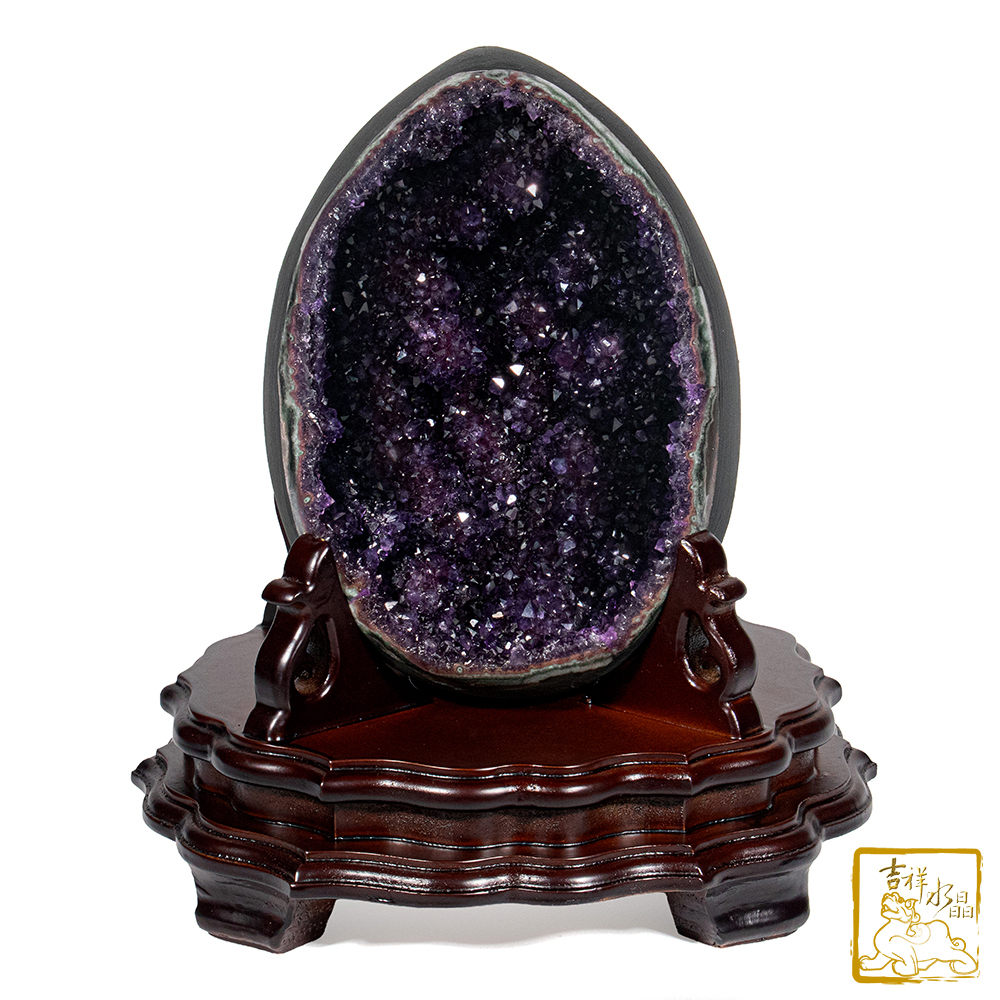 烏拉圭紫水晶恐龍蛋 4.15kg 招福圓滿