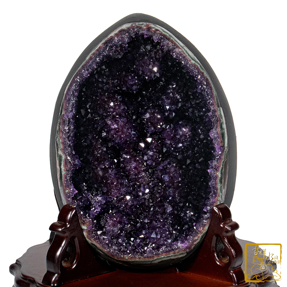 烏拉圭紫水晶恐龍蛋 4.15kg 招福圓滿