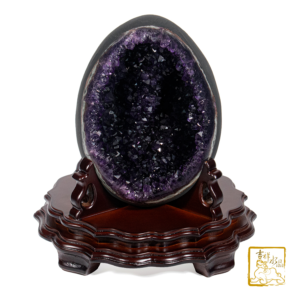 烏拉圭紫水晶恐龍蛋 4.41kg 招福圓滿