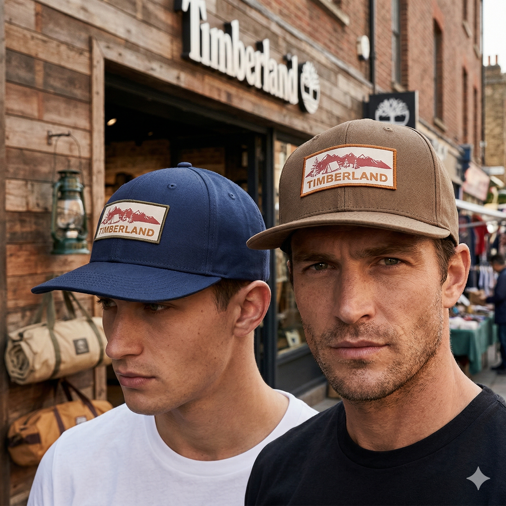 【預購】TIMBERLAND H040918 經典露營補丁平沿帽