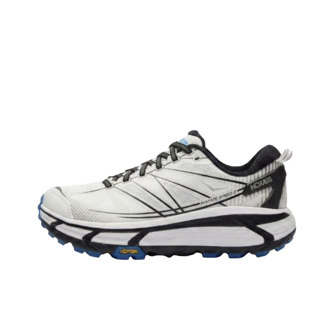 HOKA U MAFATE SPEED 2 WHITE / COBALT BLUE 1126851 WTCB