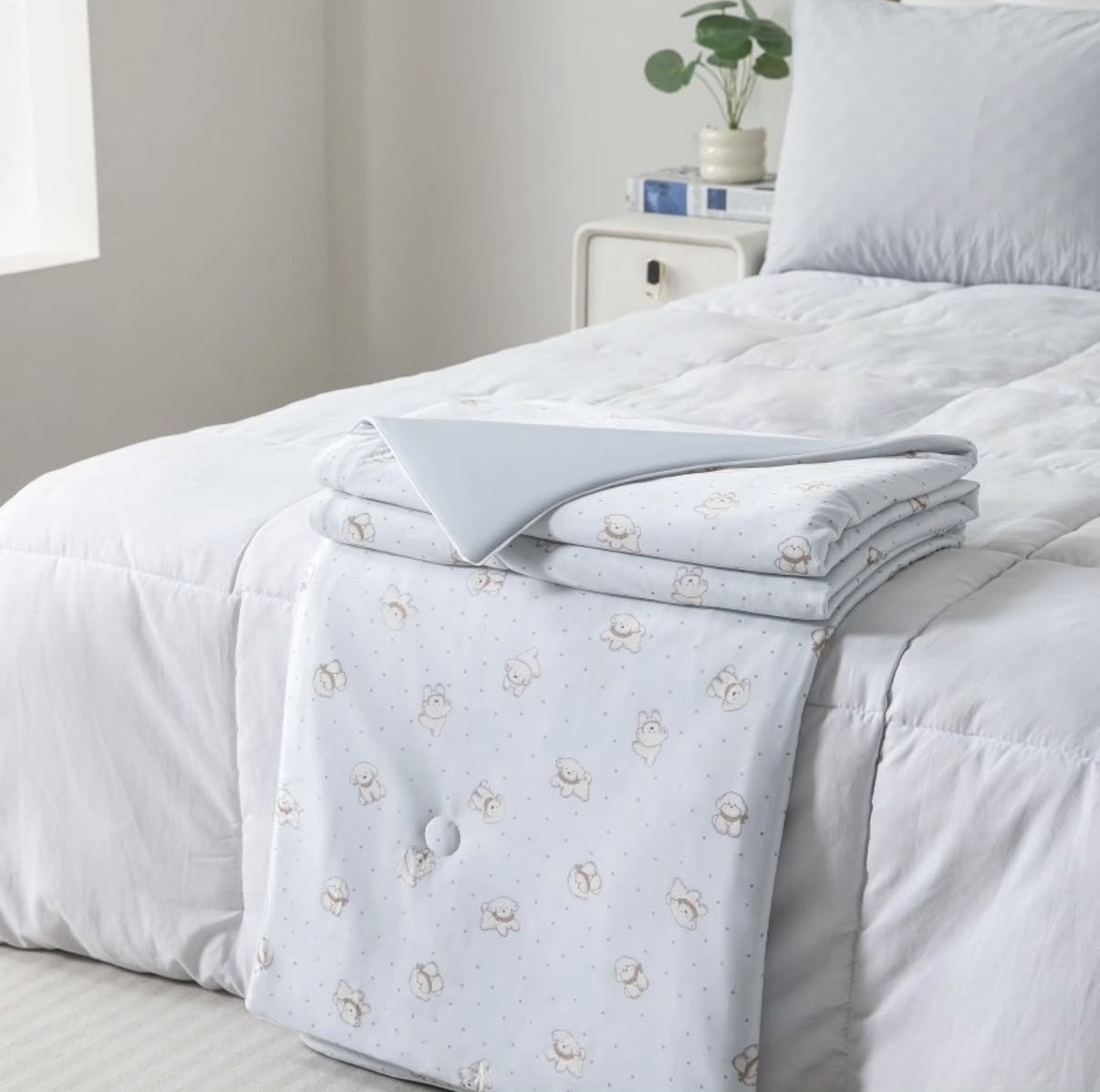 棉花糖小狗狗冰冰涼被