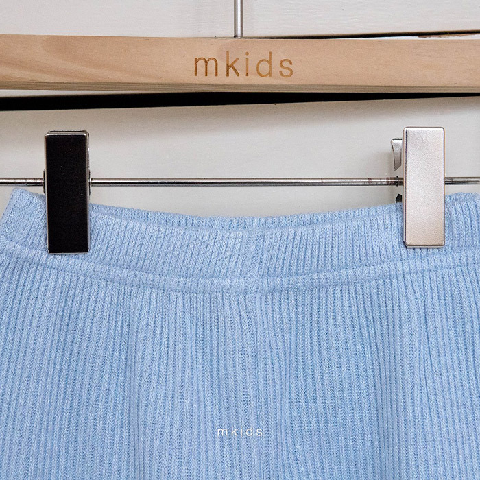 正韓夏mkids 兩色軟綿條紋套裝
