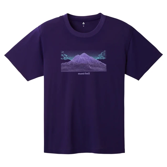 Montbell Wickron Tee Geography 透氣快乾 T-Shirt 1114726