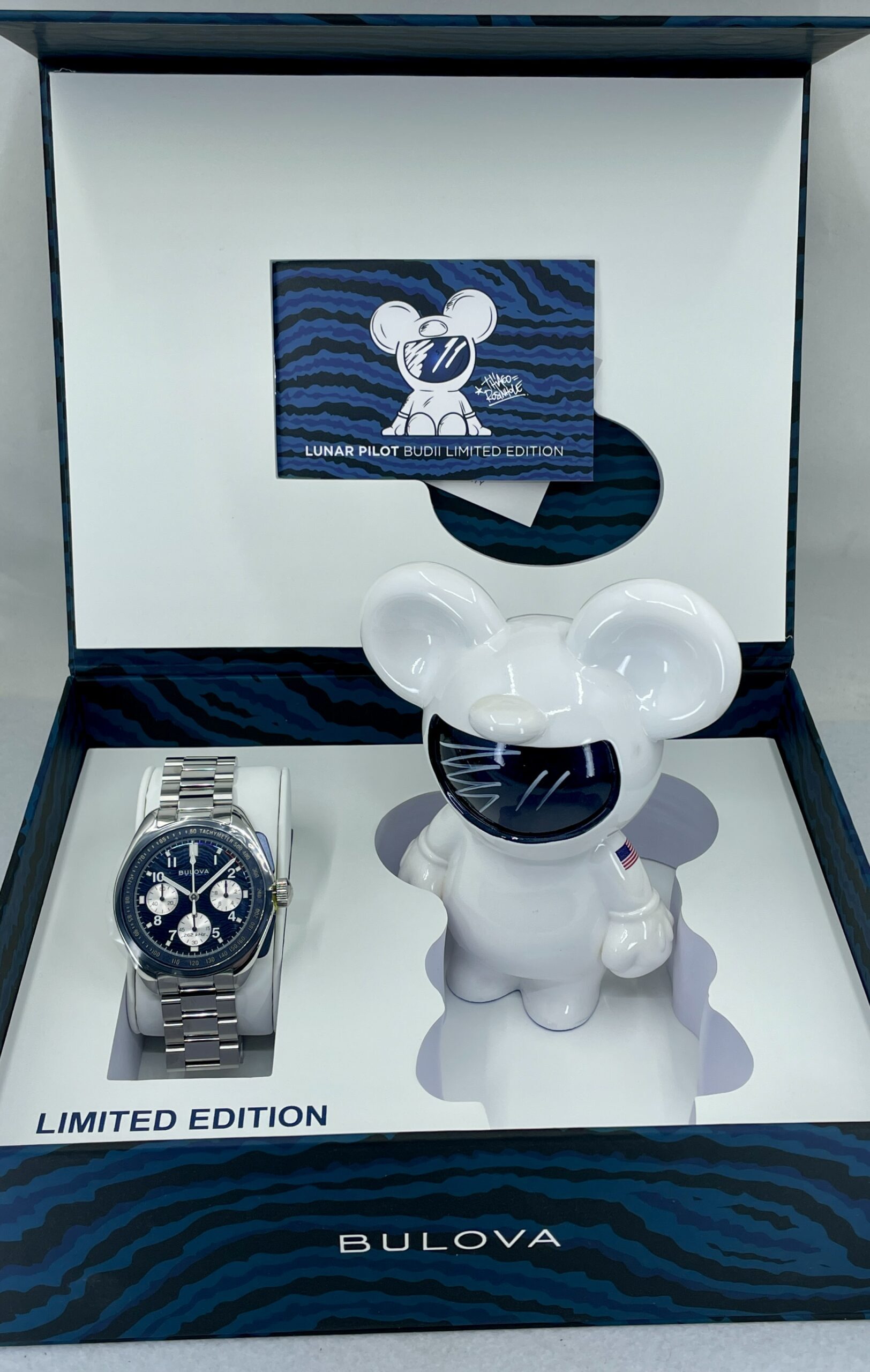 BULOVA 寶路華 Lunar Pilot 150週年限量版月球漫步登月復刻男錶 98A329 錶徑 43MM