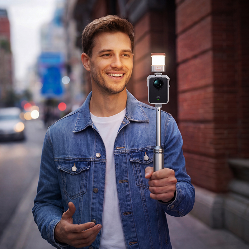 Harlowe Omni 360° 2W 影片補光燈