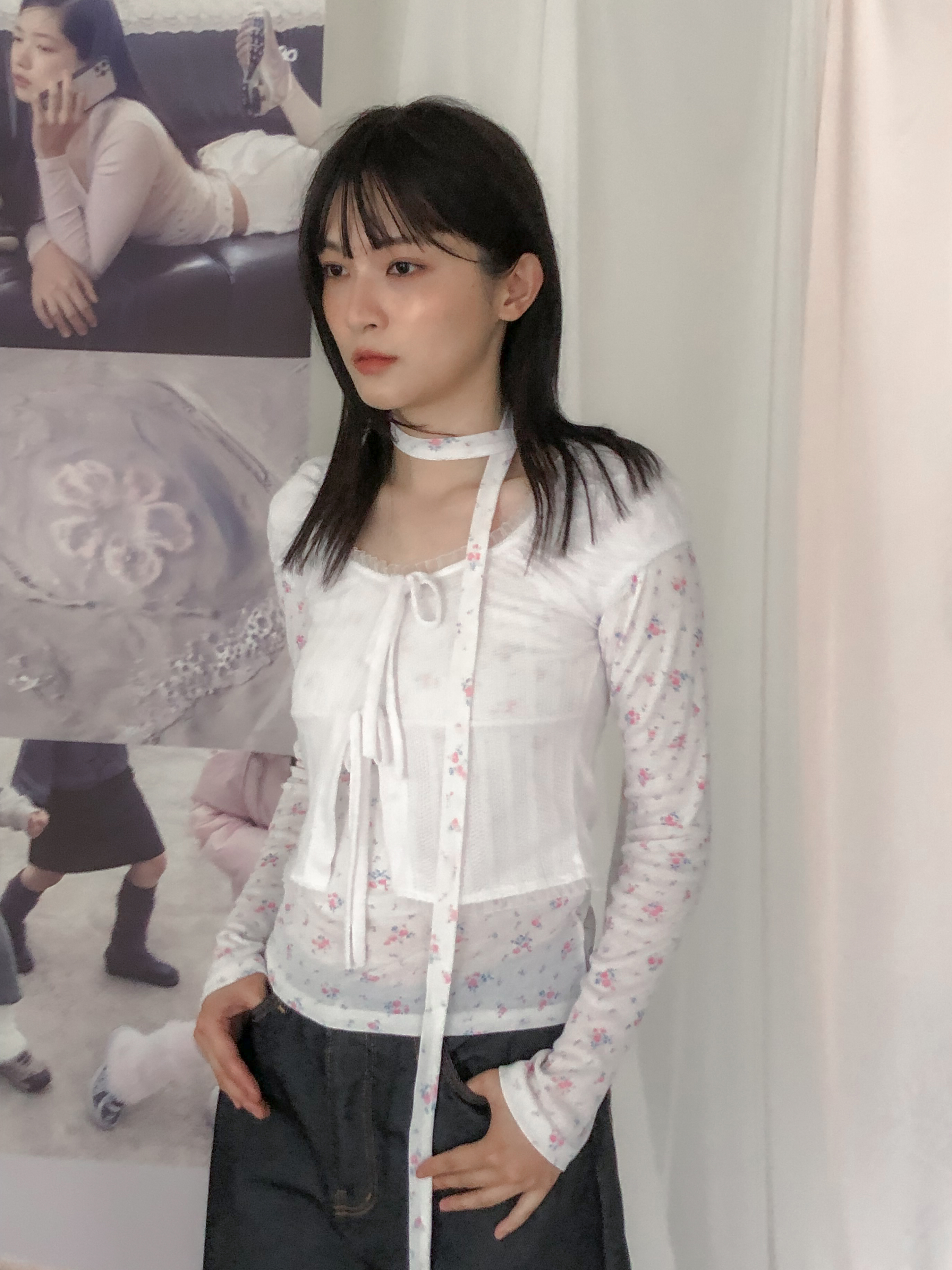 rani muffler tee #上衣