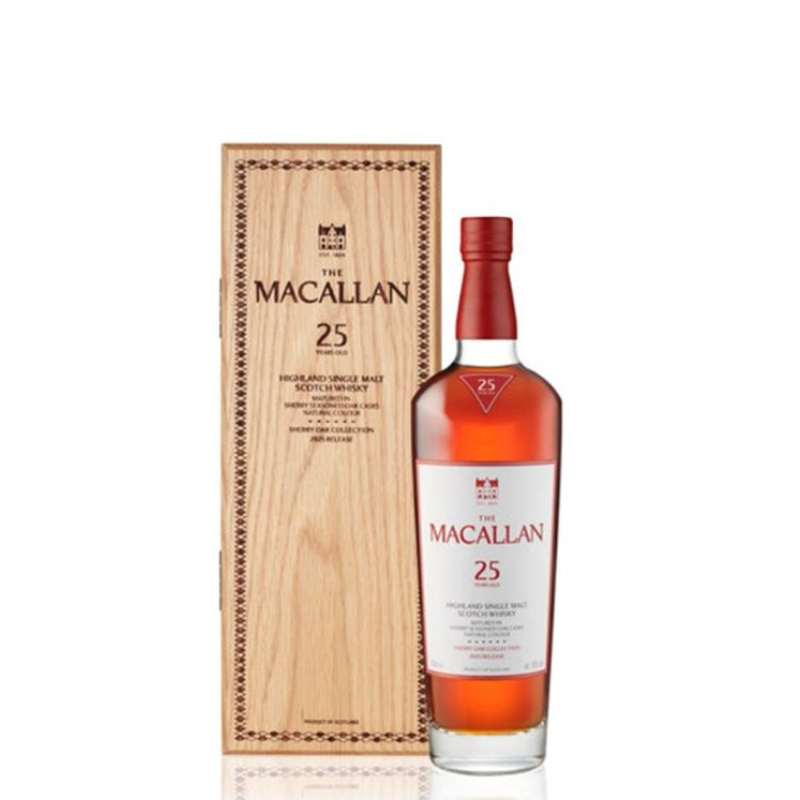 麥卡倫25年雪莉桶單一純麥威士忌 Macallan 25 Years Sherry Cask Single Malt Whisky