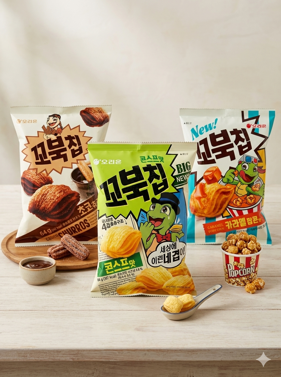 【 4/14收單 】Orion 好麗友 烏龜玉米脆片系列