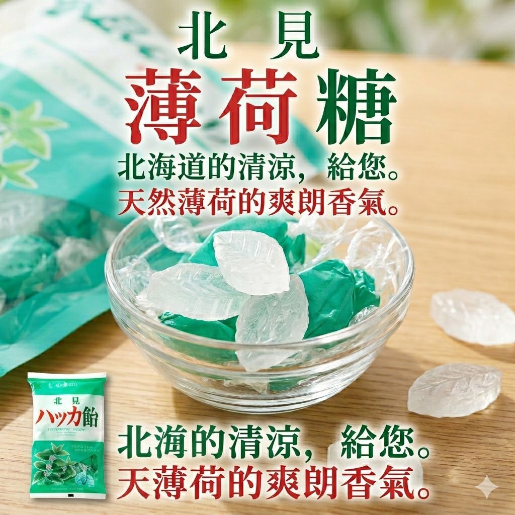 【預購】JM040910 北海道北見薄荷糖